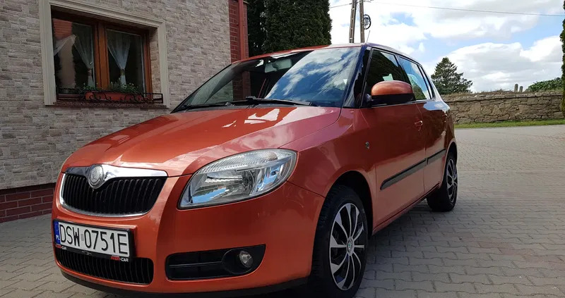 Skoda Fabia cena 15900 przebieg: 125000, rok produkcji 2007 z Strzegom małe 742